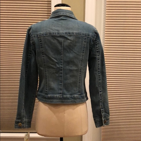 NWT V Cristina Studded Denim Jacket - Picture 4 of 7